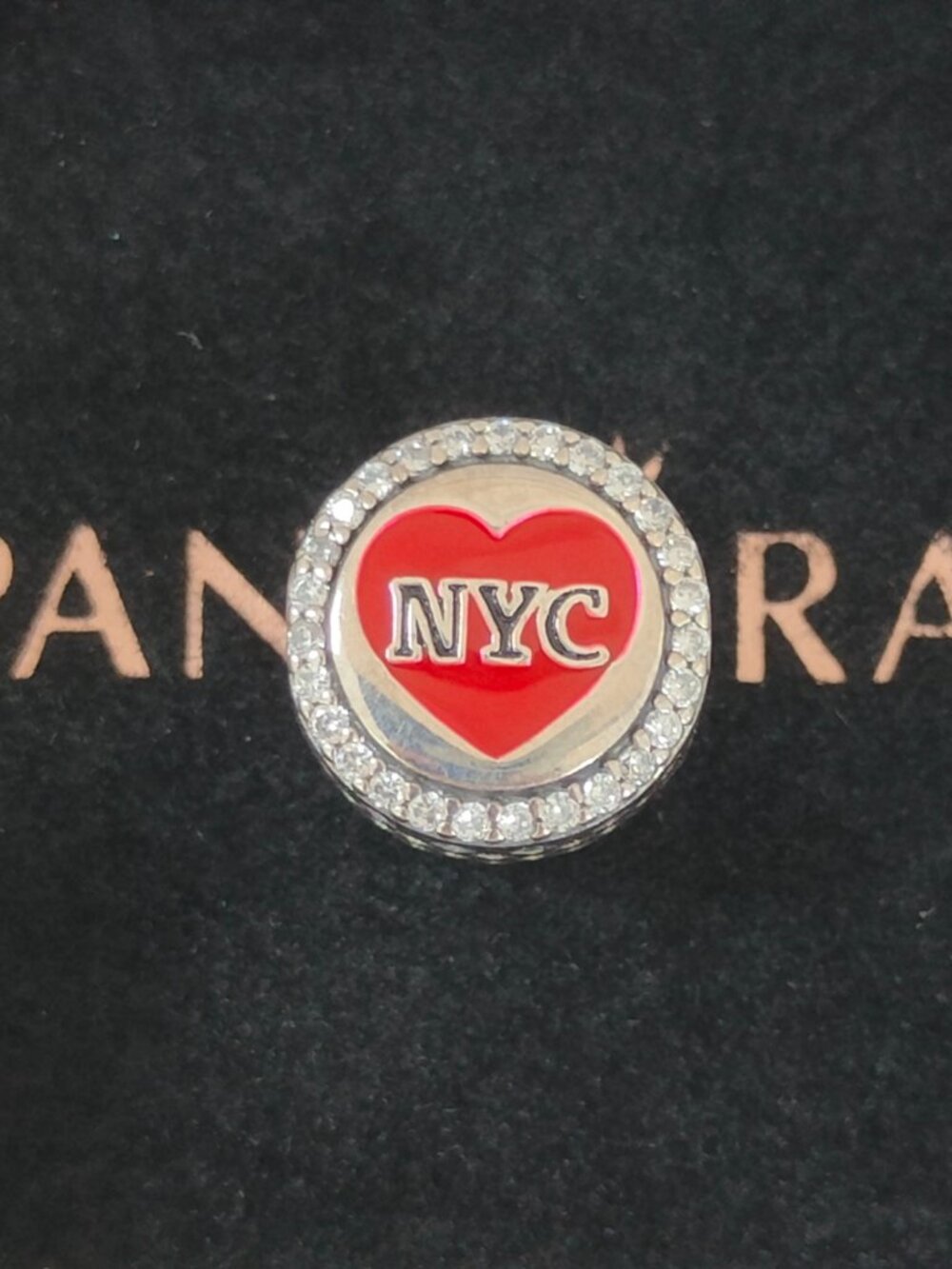 Pandora NYC Exclusive Charm New York City Bead S925 Silver Pendant Jewelry Gift